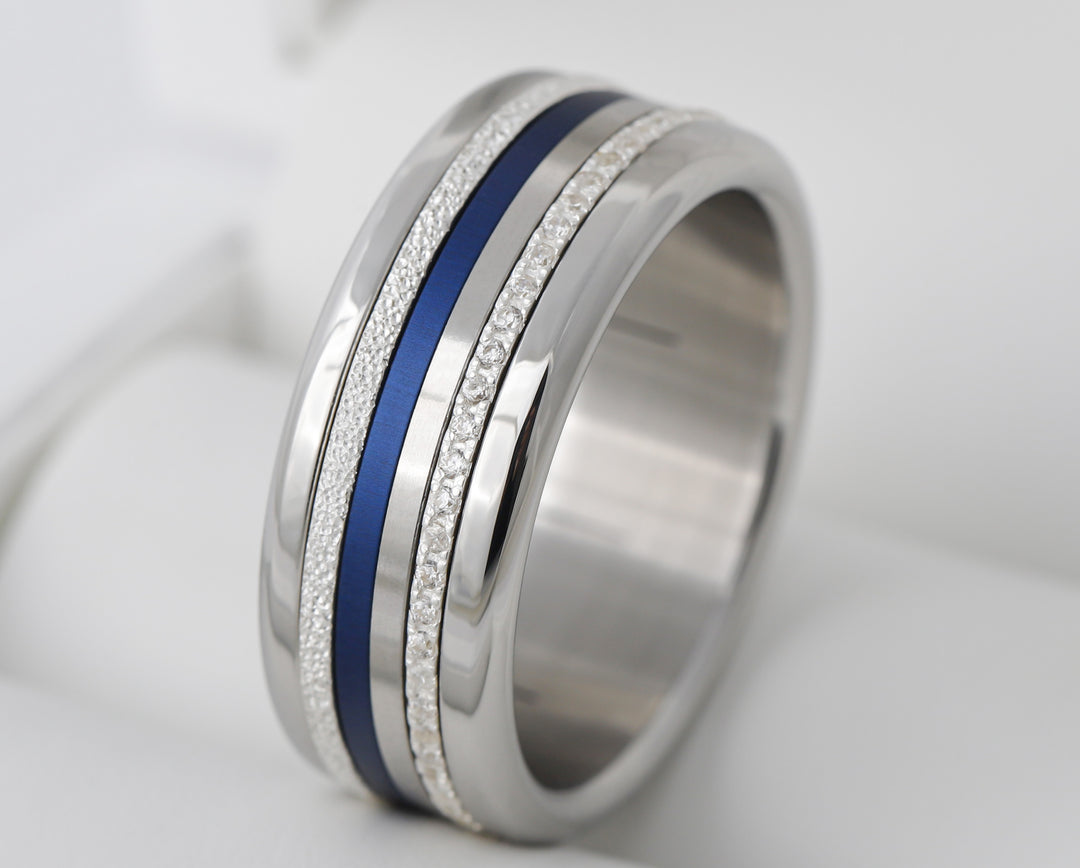 [Offre d'automne] Bague mood interchangeable "Astral mini" en argent 925 (9mm)