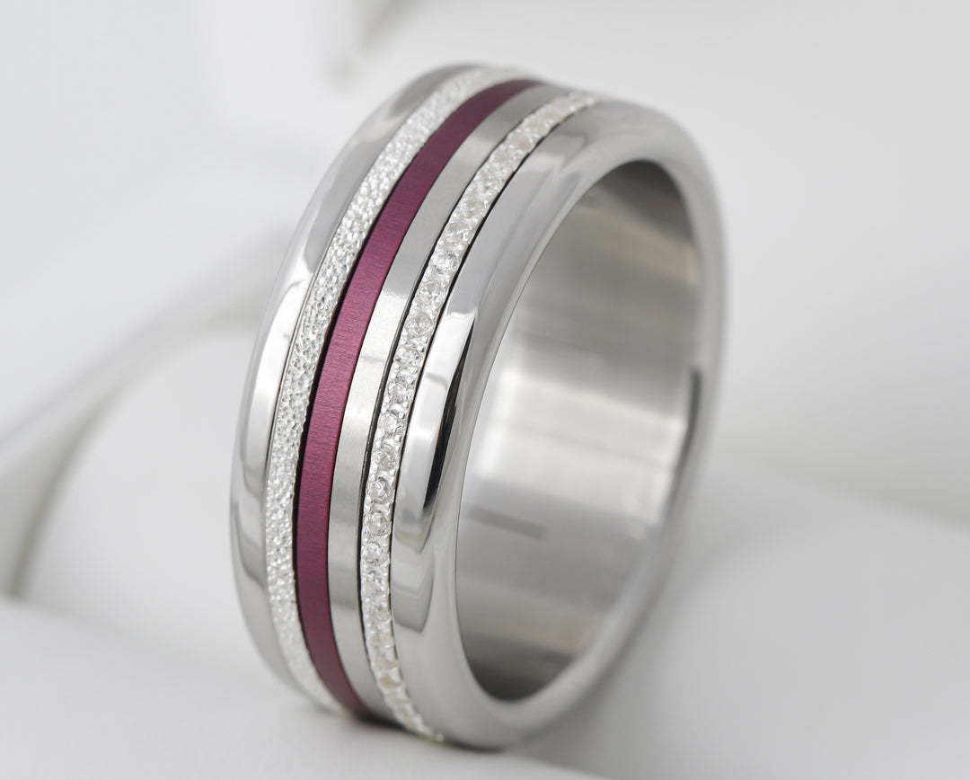 [Offre d'automne] Bague mood interchangeable "Astral mini" en argent 925 (9mm)