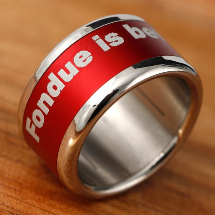 Addon Aluminium "Fondue is better than Spagouz"
