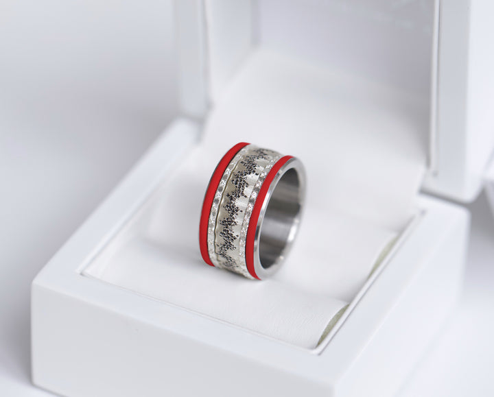 ❤️ BASE RED EN ÉMAIL - LA SMALL ❤️