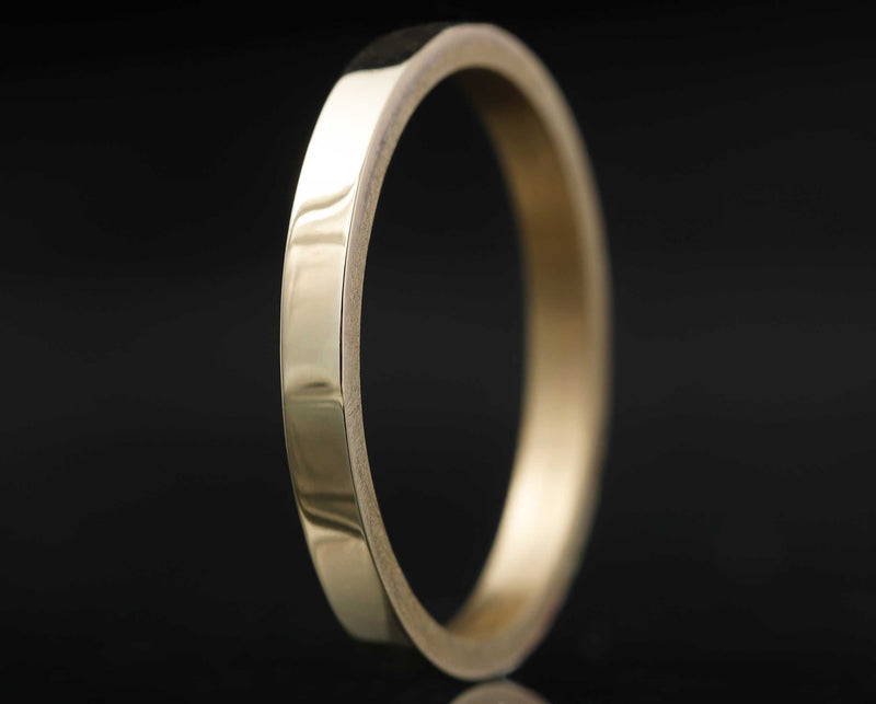 Medium addon in polished yellow gold