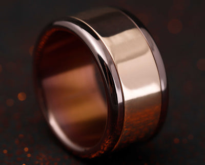 Addon in polished rose gold