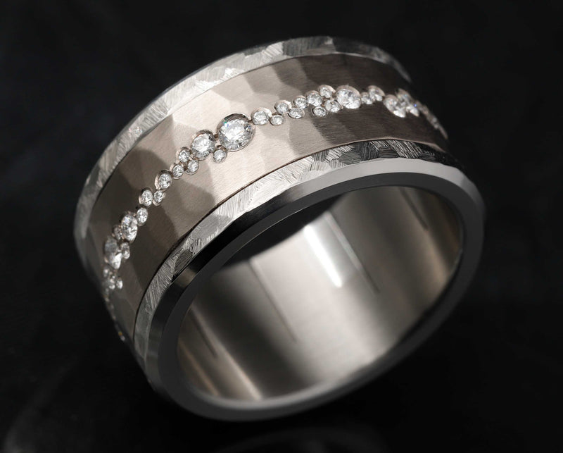 Limited edition : Large stainless steel base, glitter finish (11mm)