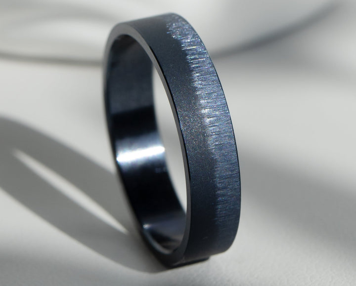 💙 2/3 Addon Frostkristall, aus mineralblauem Edelstahl