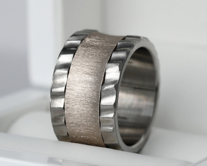 Base "Zagora" en acier inoxydable pour bague mood interchangeable