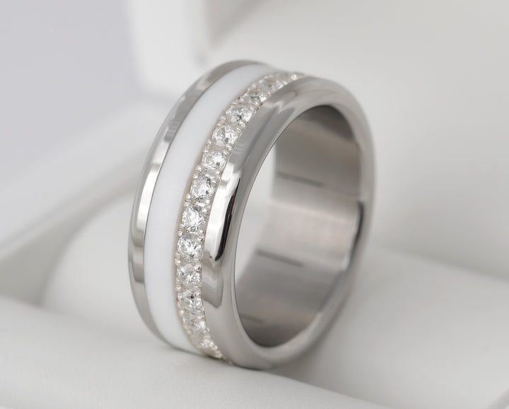 Bague mood interchangeable "Miami Beach" en argent 925 limitée à 150 exemplaires