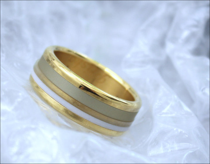 Innenring (Addon) mini aus schwarzem oder durchsichtigem Polymer für auswechselbaren mood Ring