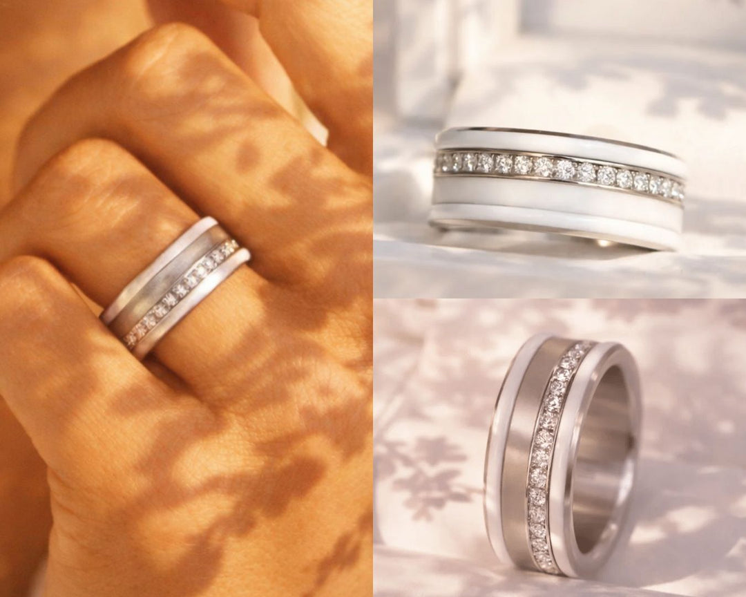 🤍 BASE 17 BY MOOD, base XS blanche, en émail