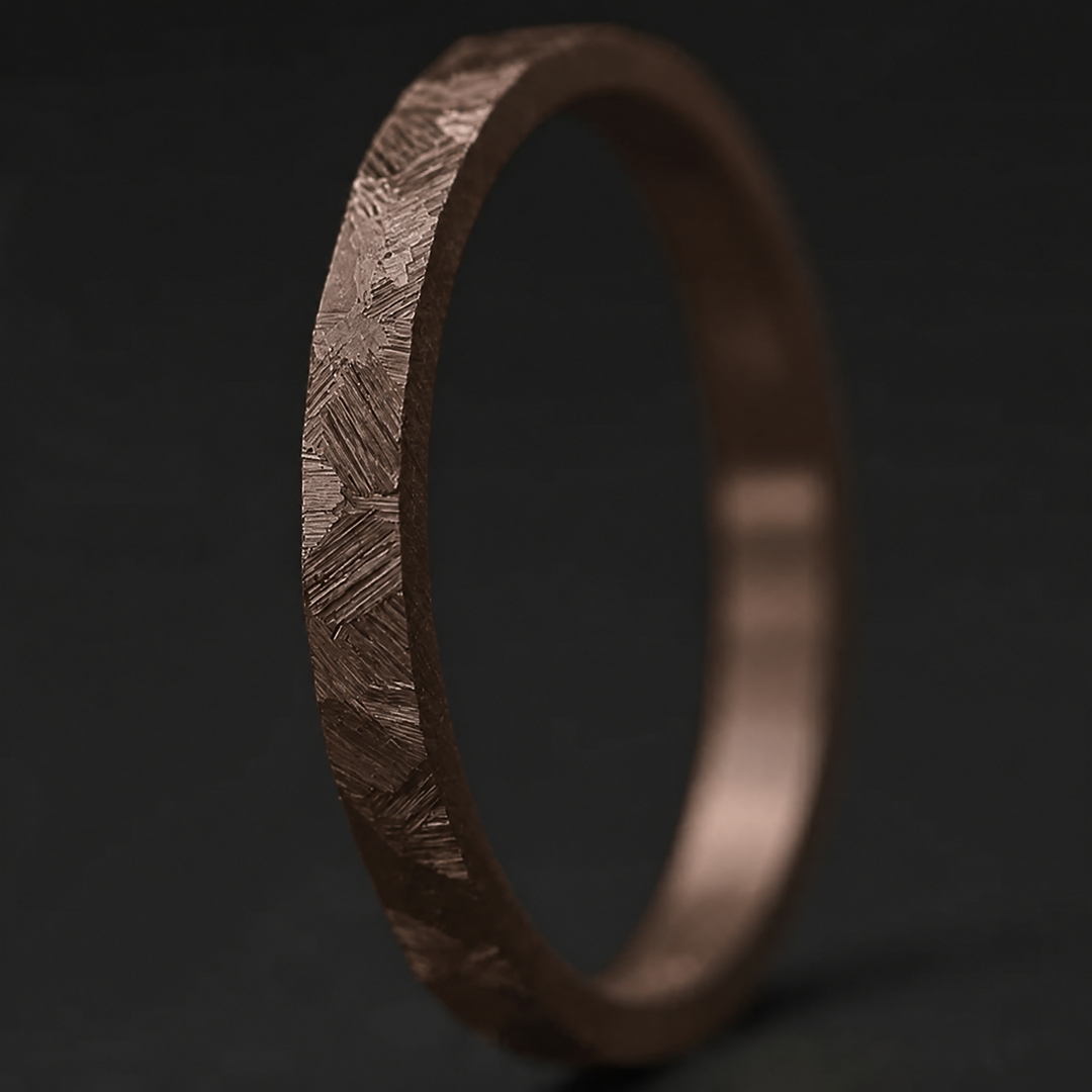 Anneau (medium) "🥥Coco - Paillettes" en acier paillettes pour bague mood interchangeable