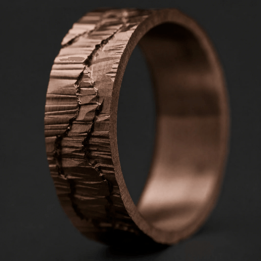 Anneau (addon) "🥥 Coco - Moab" en argent 3D pour bague mood interchangeable