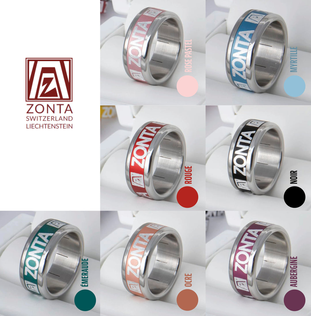 Coffret Zonta classique | Base extra small arrondie polie (9mm) avec un addon deux tiers en aluminium couleur à choix