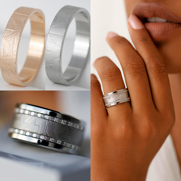 Innenring (2/3 Addon) Whisper of Steel aus Edelstahl für den auswechselbaren mood Ring