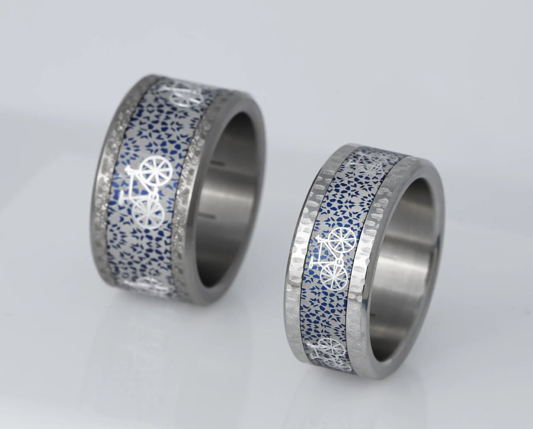 🚲Innenring (Addon oder 2/3 Addon ) "Orbe im Lauf" aus Aluminium für den auswechselbaren mood Ringe 🚲