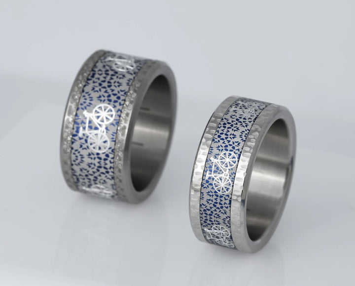 🚲Innenring (Addon oder 2/3 Addon ) "Orbe im Lauf" aus Aluminium für den auswechselbaren mood Ringe 🚲