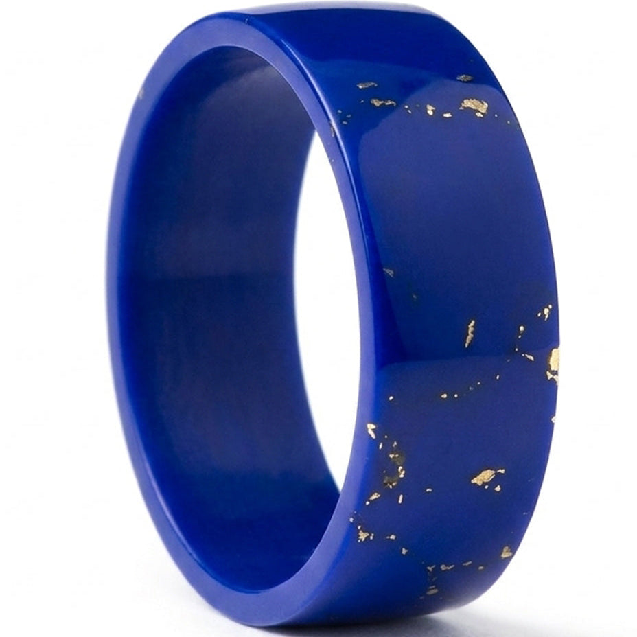 💙 Bleu des Dieux — anneau (addon) taillé dans le lapis-lazuli