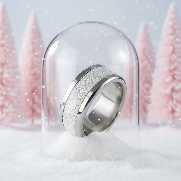 Bague mood "Neige éternelle" en argent 925 [EDITION LIMITÉE]