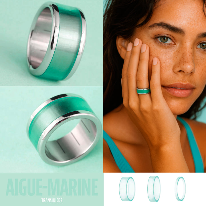 Addon translucide "AIGUE-MARINE"