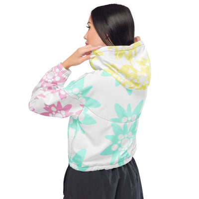 Women's all-over short windbreaker