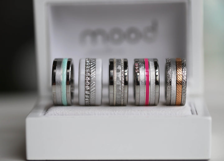 Coffret édition limitée de 6 Addons Mediums en Aluminium Travaillés et Structurés – Édition Limitée