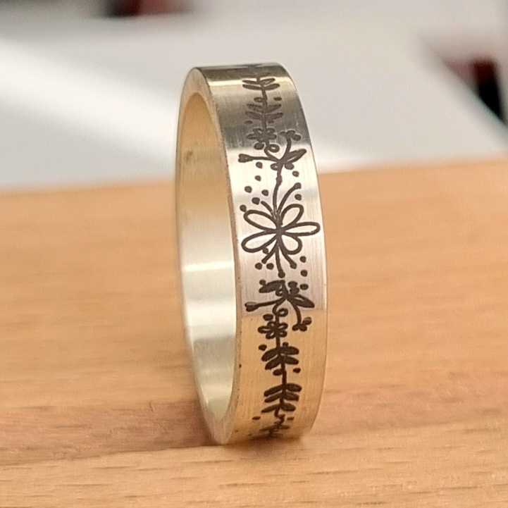 Deux tiers en argent "différent" - Taille 56