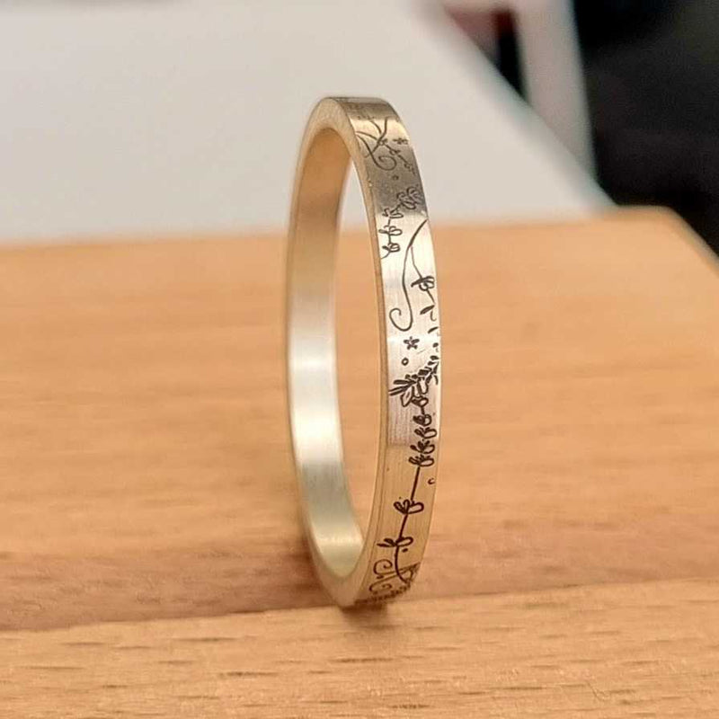 Medium en argent "différent" - Taille 62