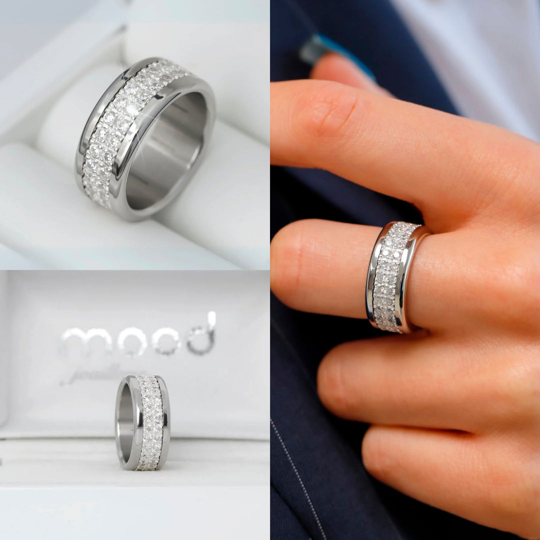 Lumina mood Ring – Limitierte Edition mit Zirkonia-Kristallen (1–200 nummeriert)