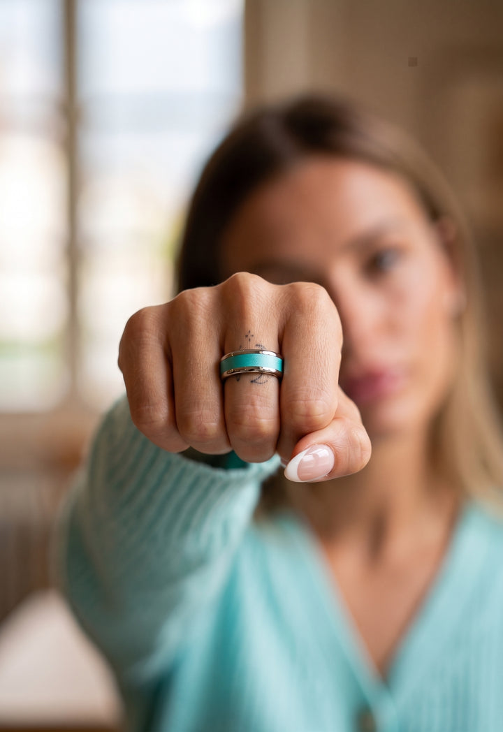 Ma Première Mood | Bague interchangeable avec 1 couleur interchangeable au choix et une boîte de rangement