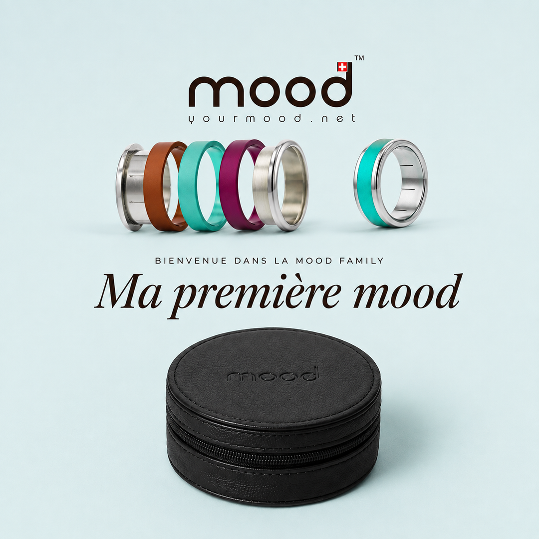 Ma Première Mood | Bague interchangeable avec 1 couleur interchangeable au choix et une boîte de rangement