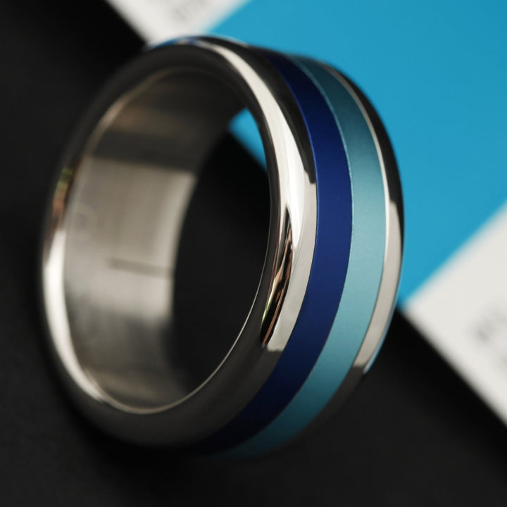 Sommer Ring-Set 2023 mit 4 Farben - Auswechselbarer mood Ring