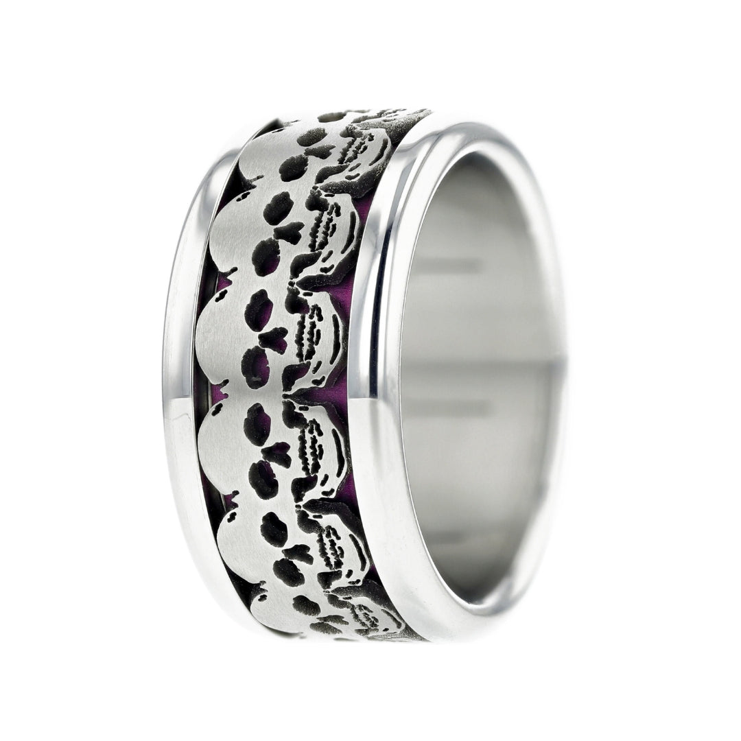 Skull mood ring online