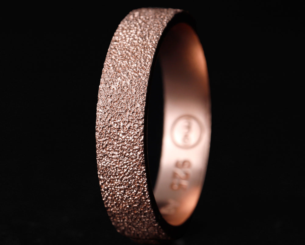 bague en argent 925 couleur rose neige éternelle pour bague mood interchangeable format deux tiers 2