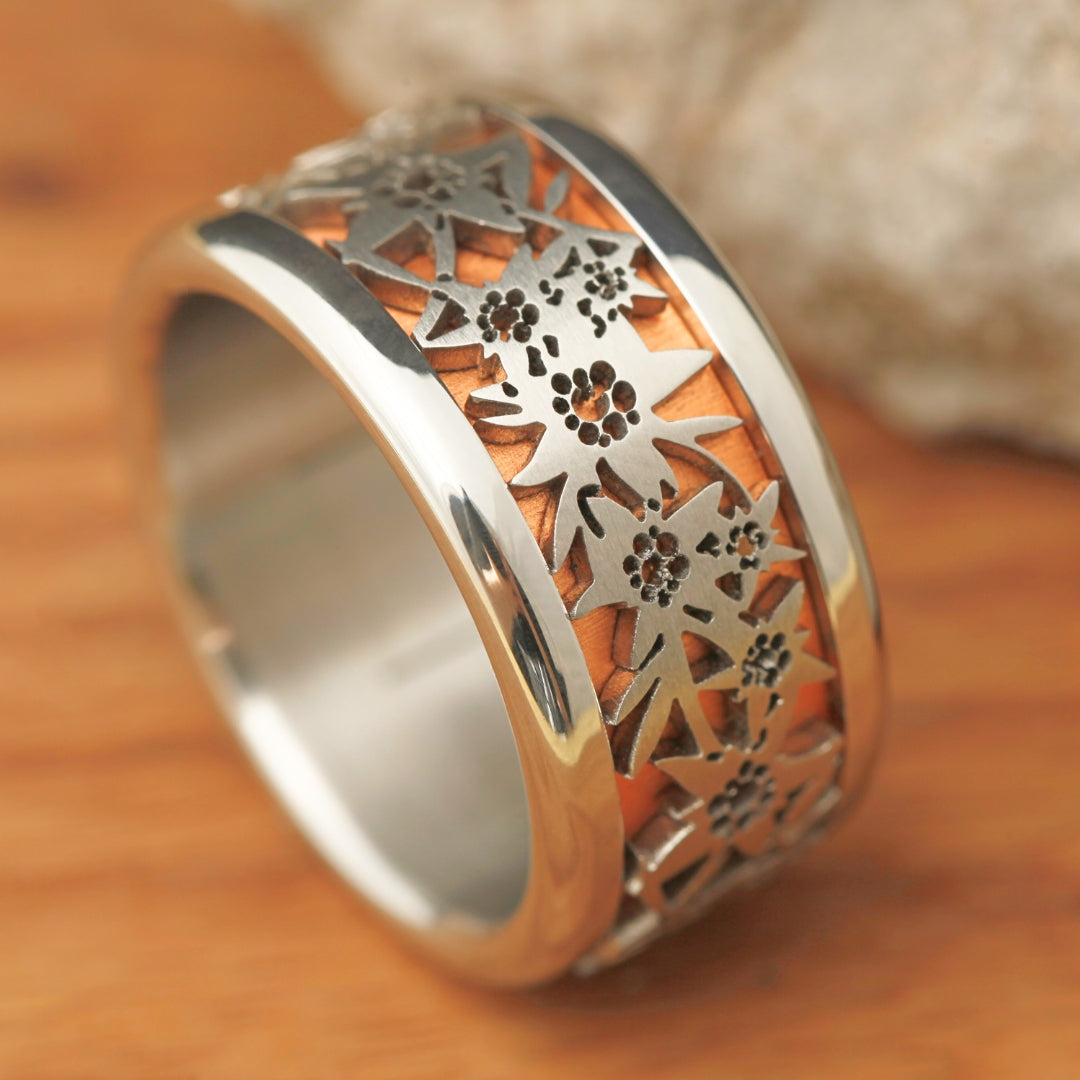 Bague complete Edelweiss Bague mood interchangeable acheter en ligne Mood Collection