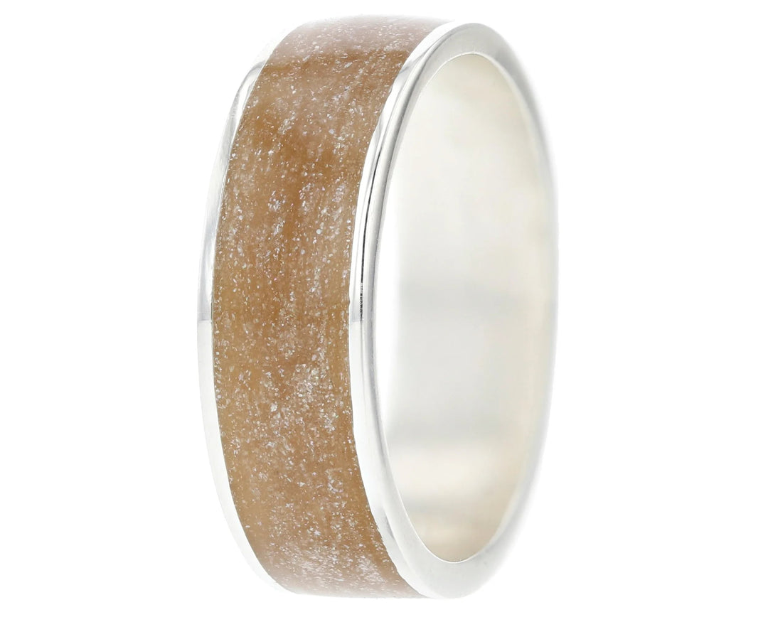 bague mood en argent 925 avec email couleur doré bijou fin pour homme et femme