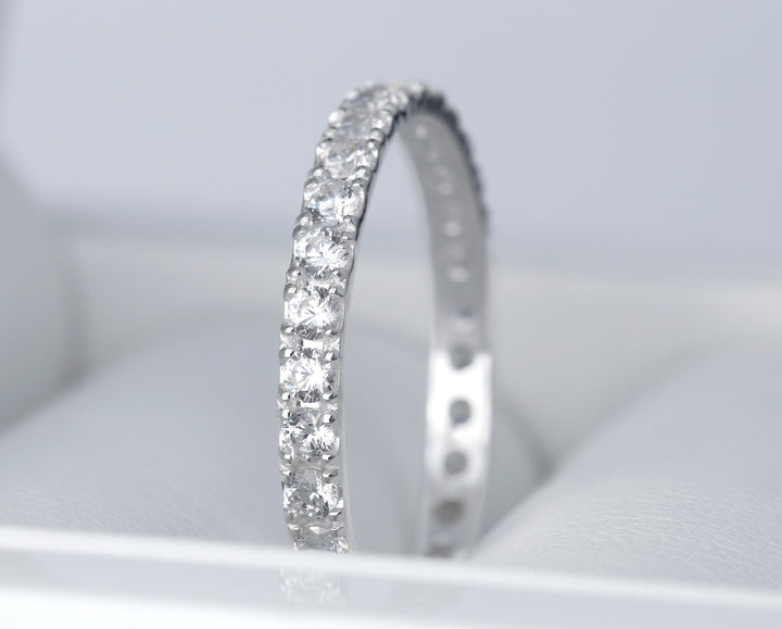 bague mood en argent avec diamant zircon aura authentique 15