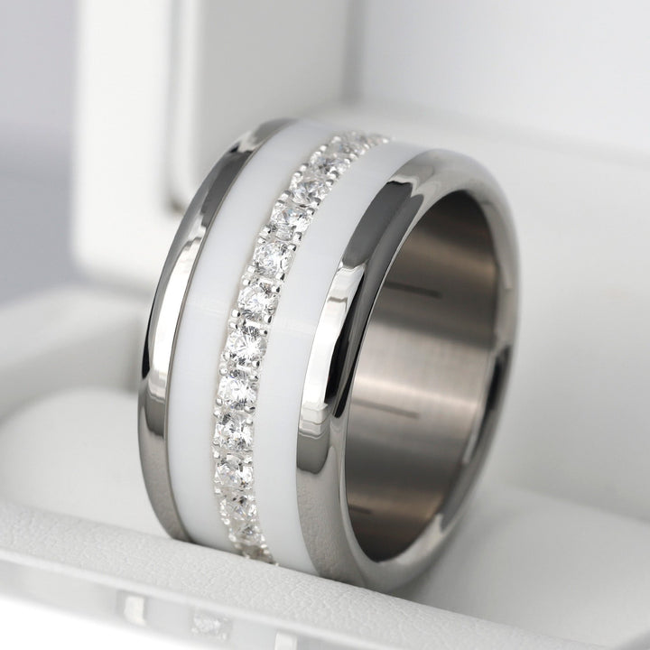 bague mood en argent avec diamant zircon aura authentique 2