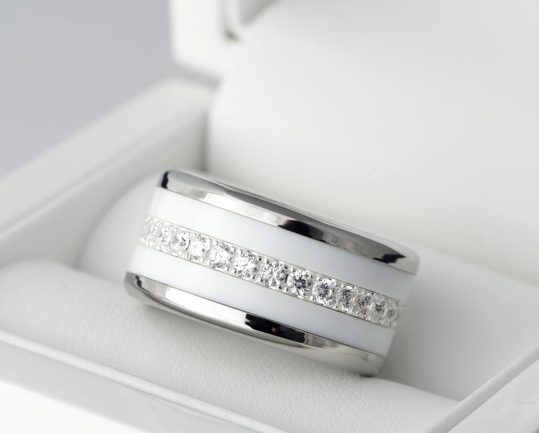 bague mood en argent avec diamant zircon aura authentique 4