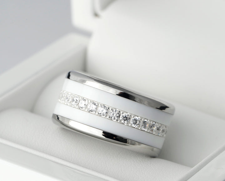 bague mood en argent avec diamant zircon aura authentique 4