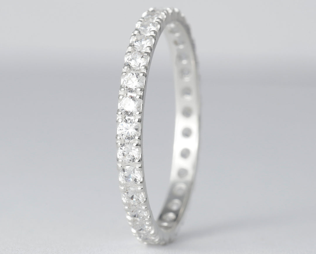 bague mood en argent avec diamant zircon aura authentique 6