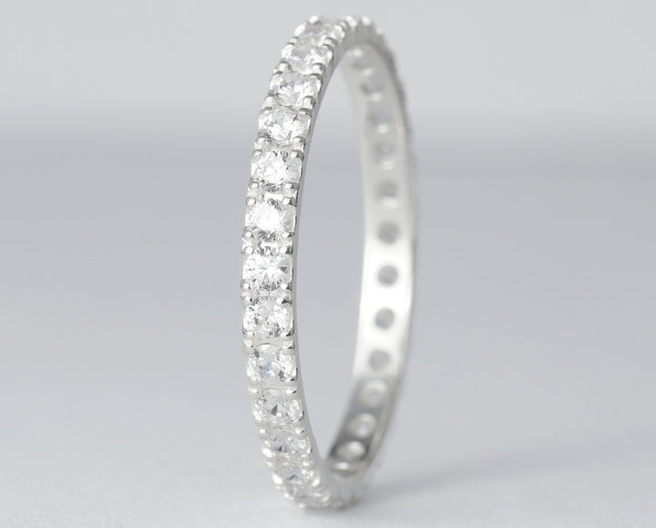 bague mood en argent avec diamant zircon aura authentique 6