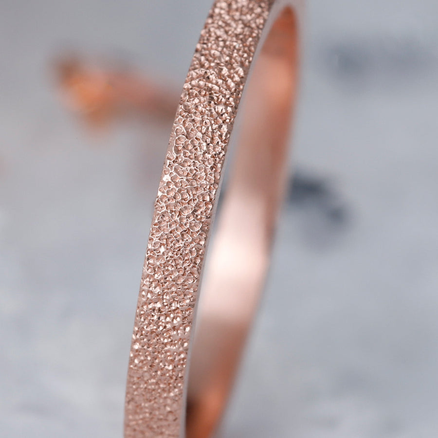 bague mood fine en argent 925 couleur or rose neige éternelle pour bague mood interchangeable