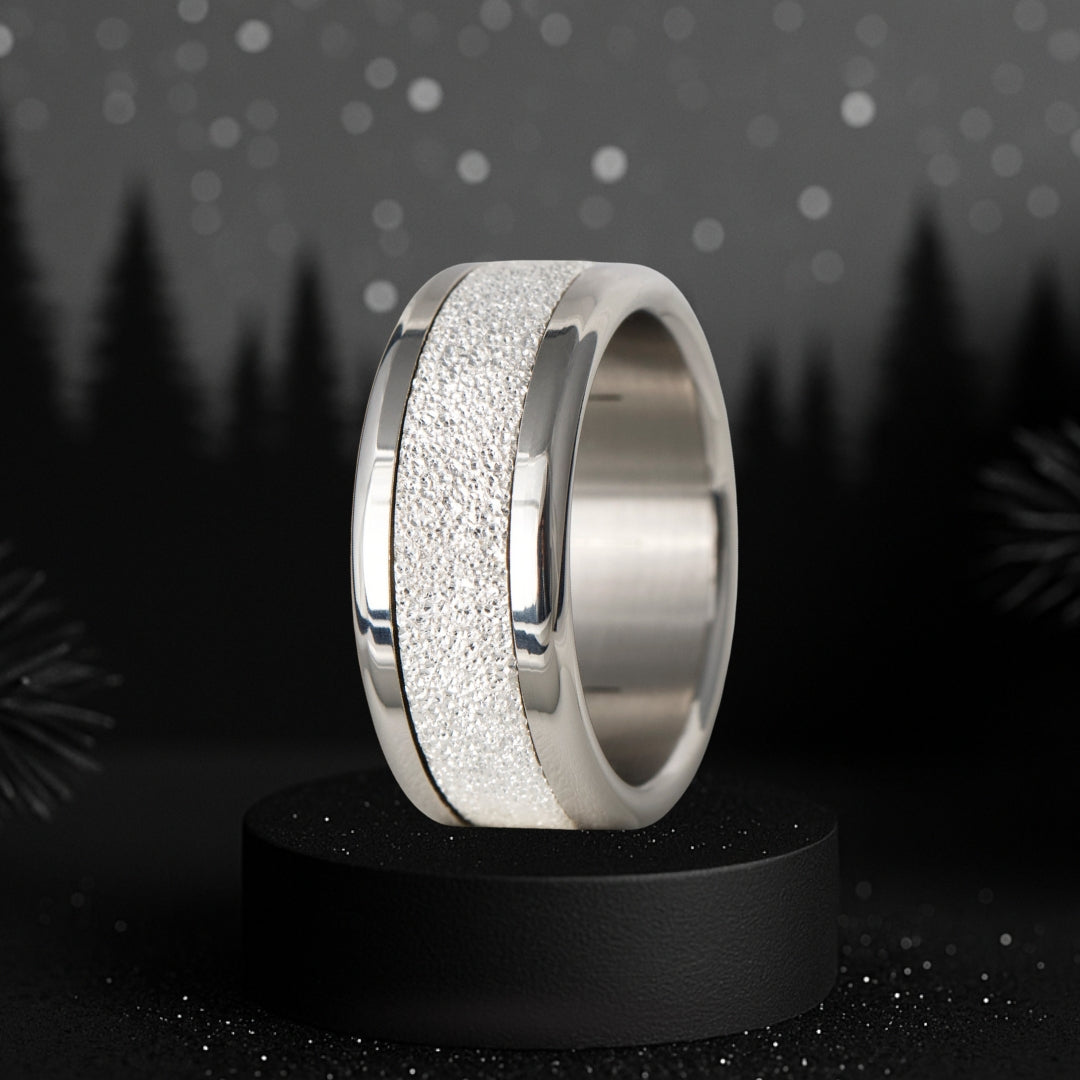 Bague mood "Neige éternelle" en argent 925 [EDITION LIMITÉE]