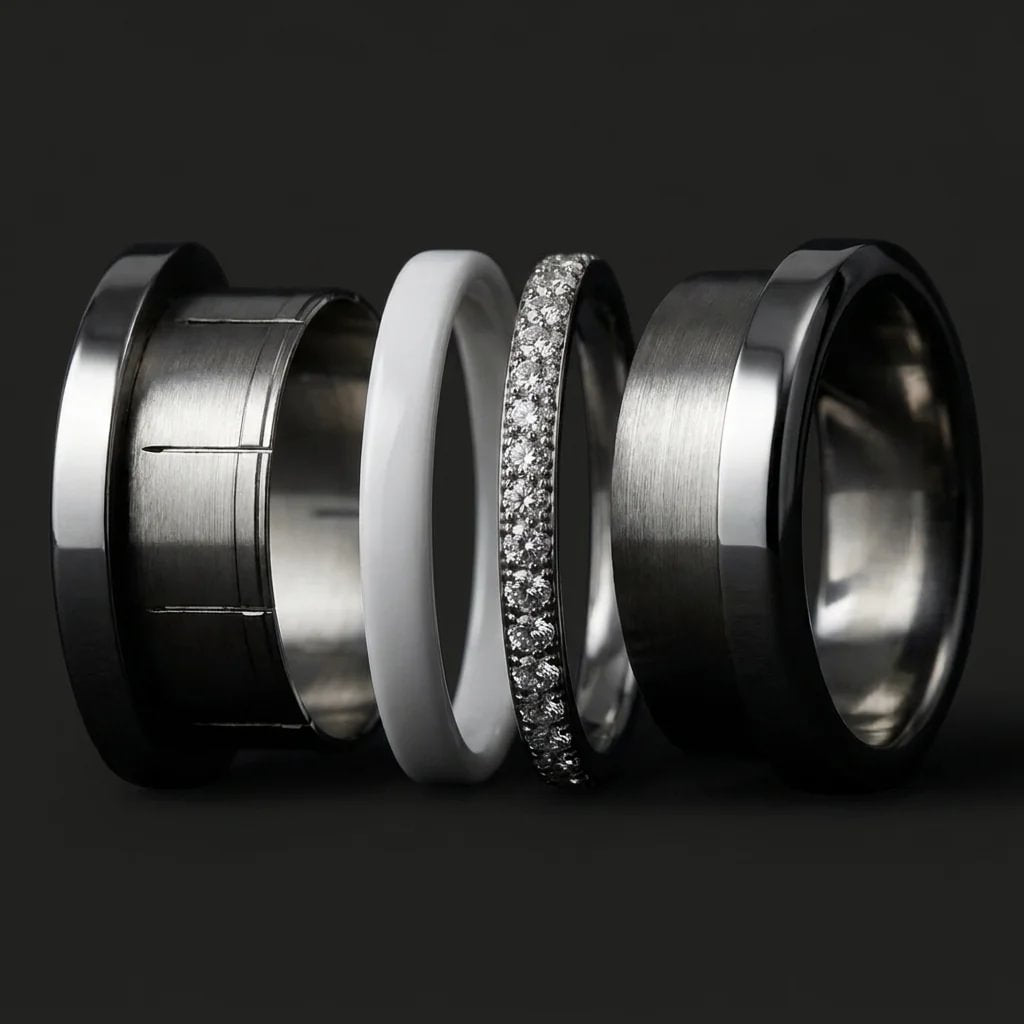 mood XS MAX Fassung aus Edelstahl 316L — breite Ränder (11 mm) - Vorbestellung