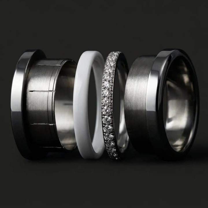 mood XS MAX Fassung aus Edelstahl 316L — breite Ränder (11 mm) - Vorbestellung