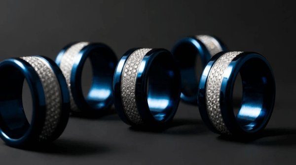 mood XS MAX Fassung in Elektroblau — breite Ränder (11 mm) - Vorbestellung