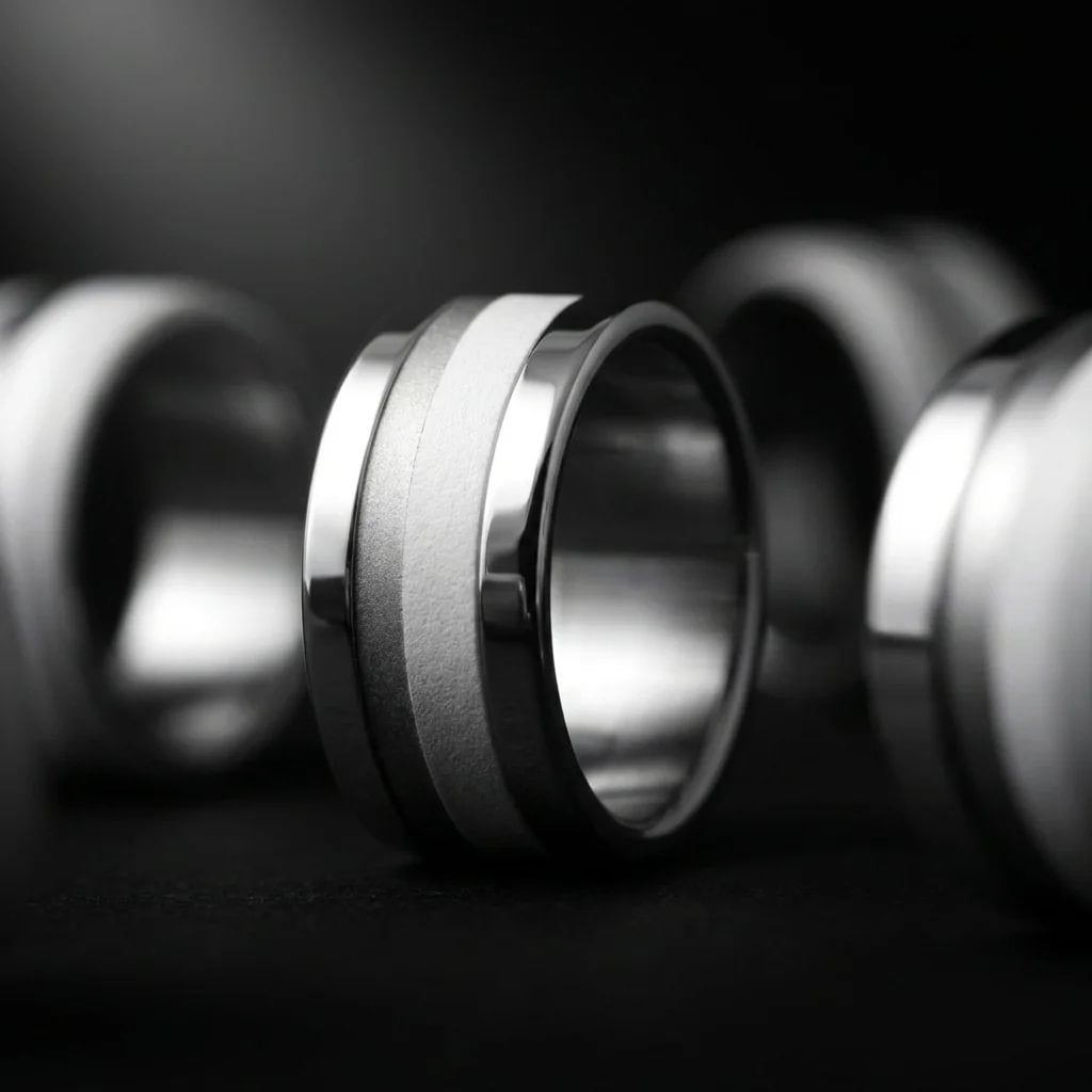 mood XS MAX Fassung aus Edelstahl 316L — breite Ränder (11 mm) - Vorbestellung
