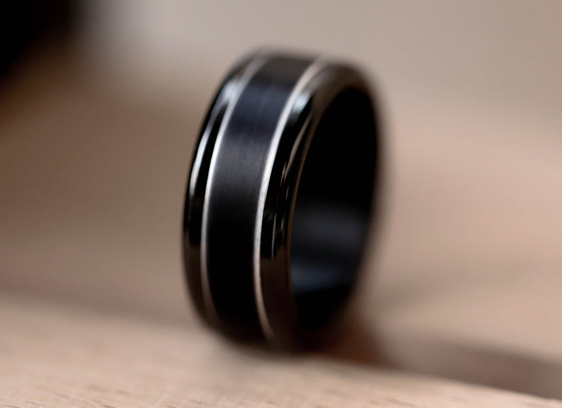 Ring-Set | Full Black Extra Small