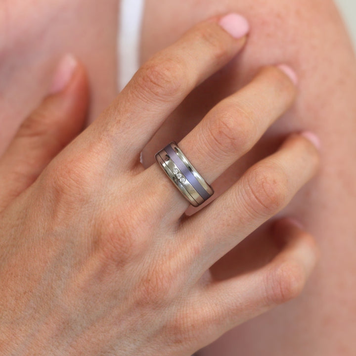 bijou luxe en diamants mood avec couleur interchangeable pour femme