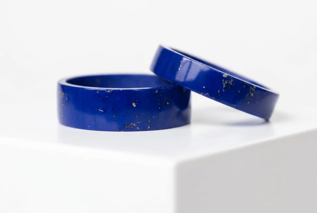 💙 Bleu des Dieux — anneau (addon) taillé dans le lapis-lazuli