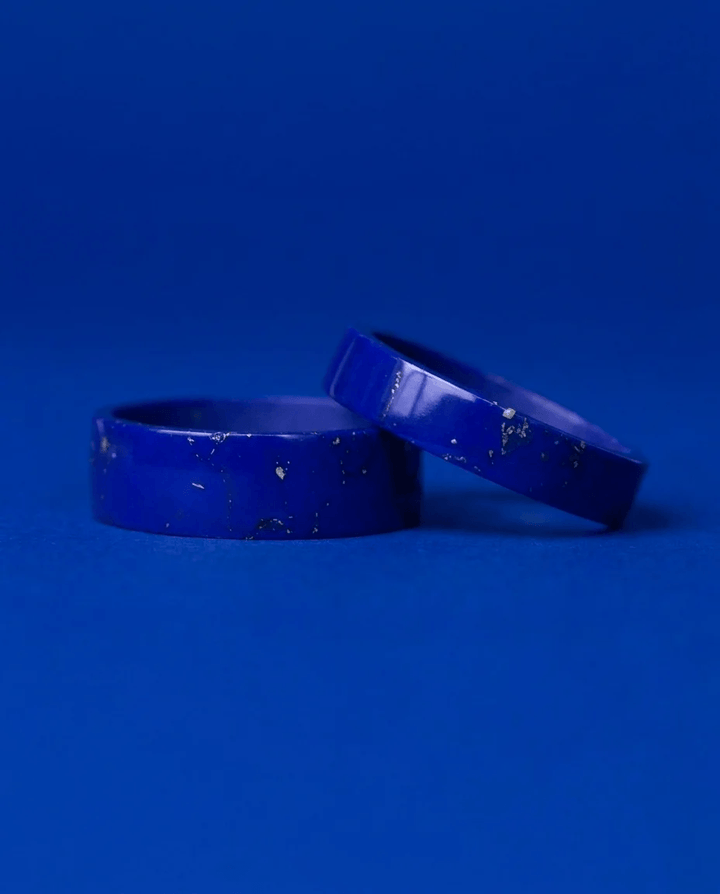💙 Bleu des Dieux — anneau (addon) taillé dans le lapis-lazuli