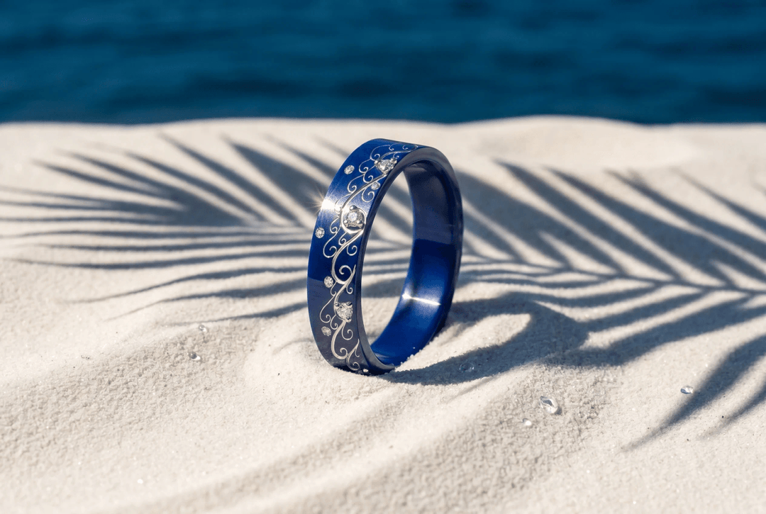 Innenring (2/3 Addon) „Océanis“ aus Aluminium für den auswechselbaren mood Ring